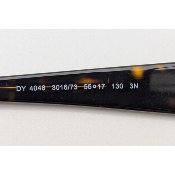 🕶️Frame Only! DKNY DY4048 3016 Sunglasses 55/17 130 /KAD303🕶️ - Picture 5 of 10